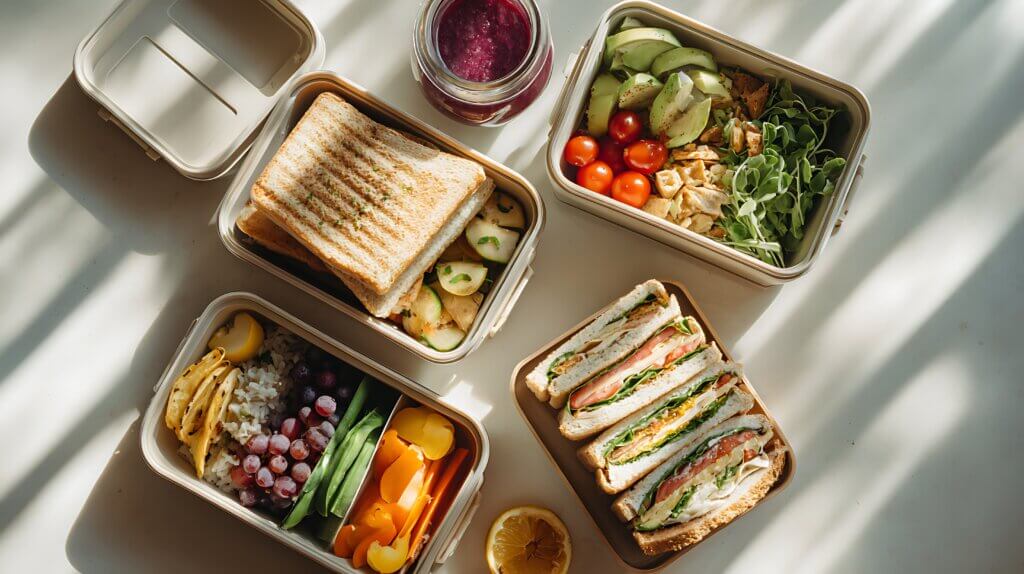 gotowy lunch box to świetna okazja do zjedzenia drugiego śniadania